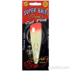 Brad's Killer Fishing Gear Rigged Super Cut Plug, Glow Green Dot 555530037